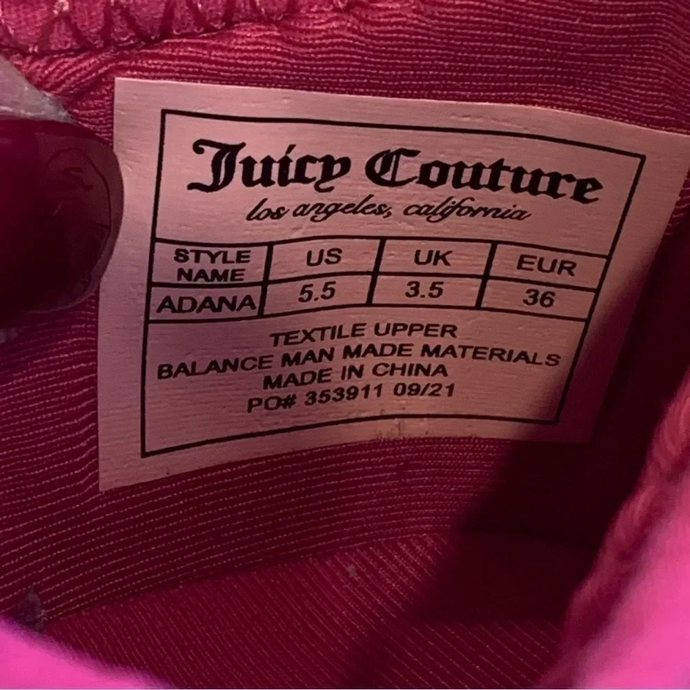 Juicy Couture size lace